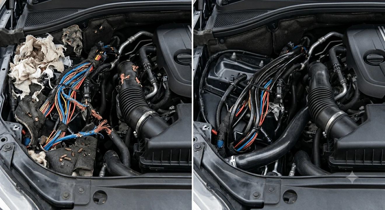 Rats, Mice, and Squirrels - How to Handle Rodent Damage to Your Car